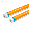 ROHS  EMC LVD CE GS Yellow Tube 18w 1200mm Aluminum LED Tube T8